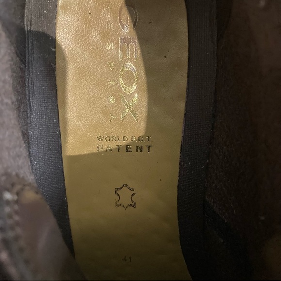 GEOX Sz 9 Suede Runner Sole Lace  Up Sneaker Comfort Desert Style Booties - Picture 3 of 10